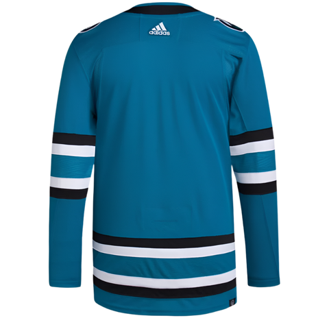 San Jose Sharks adidas NHL Authentic Pro Primegreen Home Jersey