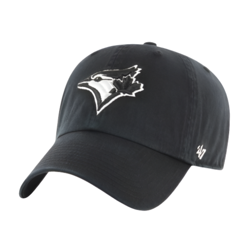 Toronto Blue Jays 47 Clean Up Hat Black & White