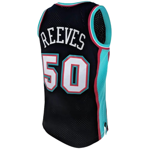 Mitchell & Ness Vintage Vancouver Grizzlies Black Bryant Reeves Jersey ('00-01)