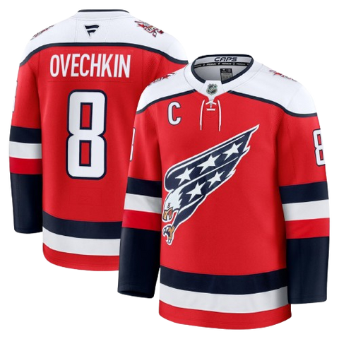 Alexander Ovechkin Fanatics Premium Alternate Jersey - Red