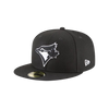 Toronto Blue Jays New Era 59FIFTY Pro Fit Hat - Black & White