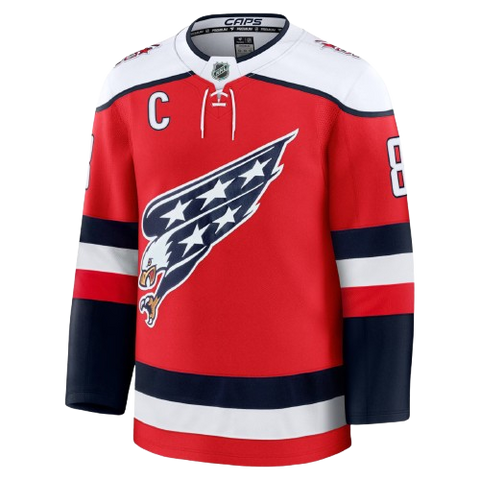 Alexander Ovechkin Fanatics Premium Alternate Jersey - Red