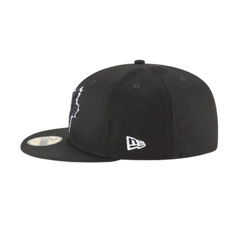 Toronto Blue Jays New Era 59FIFTY Pro Fit Hat - Black & White