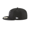 Toronto Blue Jays New Era 59FIFTY Pro Fit Hat - Black & White