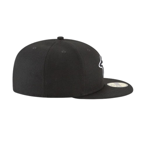 Toronto Blue Jays New Era 59FIFTY Pro Fit Hat - Black & White