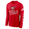 San Francisco 49ers Rewind Nike NFL Long-Sleeve Shirt - Red
