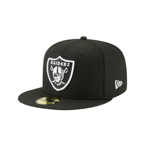 Las Vegas Raiders New Era 59FIFTY Pro Fit Hat - Black