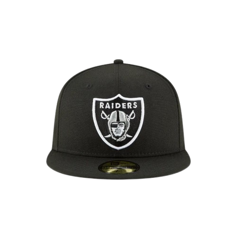 Las Vegas Raiders New Era 59FIFTY Pro Fit Hat - Black