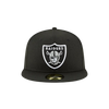 Las Vegas Raiders New Era 59FIFTY Pro Fit Hat - Black