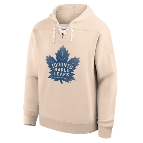 Toronto Maple Leafs Vintage Lace Hoodie - Cream