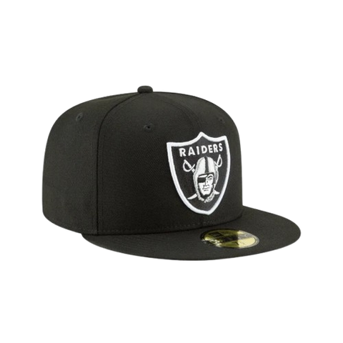 Las Vegas Raiders New Era 59FIFTY Pro Fit Hat - Black