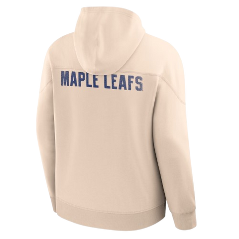 Toronto Maple Leafs Vintage Lace Hoodie - Cream