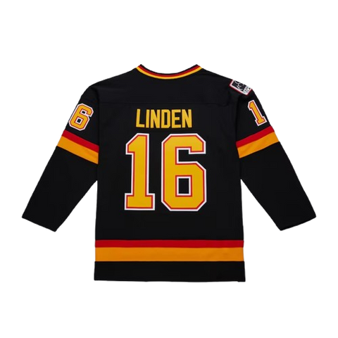 Vancouver Canucks Trevor Linden 1994/95 Mitchell & Ness Vintage Player Jersey - Black