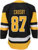 Youth Fit Sidney Crosby Penguins Home Jersey - Black