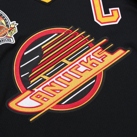 Vancouver Canucks Trevor Linden 1994/95 Mitchell & Ness Vintage Player Jersey - Black