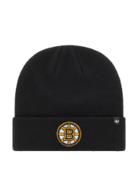Boston Bruins Vintage '47 Single Fold Toque - Black
