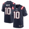 New England Patriots Drake Maye Nike Game Jersey Home - Navy