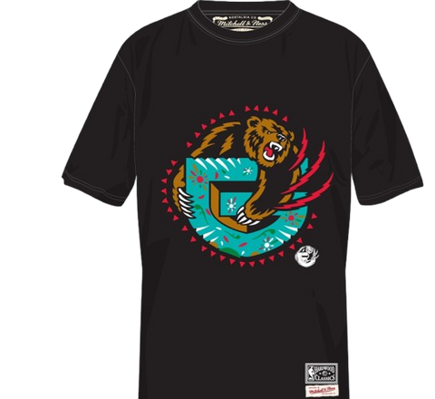 Vancouver Grizzlies Logo Day of the Dead tee - Black