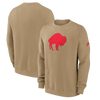 Buffalo Bills Nike Pullover Sweatshirt - Tan