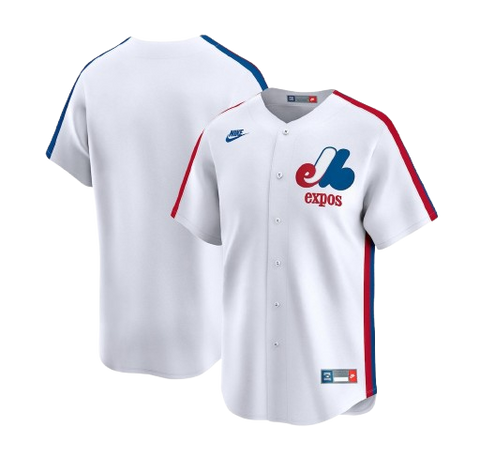 Montreal Expos Nike Retro Limited Jersey - White