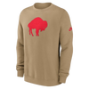 Buffalo Bills Nike Pullover Sweatshirt - Tan