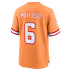 Baker Mayfield Tampa Bay Buccaneers Throwback Game Jersey - Creamsicle