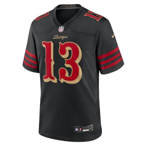 San Francisco 49ers Brock Purdy Rivalries Collection Nike Game Jersey - Black