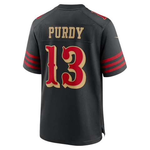 San Francisco 49ers Brock Purdy Rivalries Collection Nike Game Jersey - Black