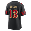 San Francisco 49ers Brock Purdy Rivalries Collection Nike Game Jersey - Black