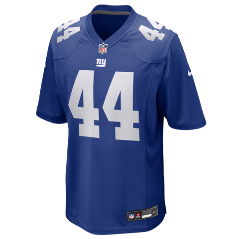 New York Giants Cam Skattebo Nike Game Jersey Home - Blue