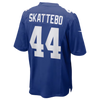 New York Giants Cam Skattebo Nike Game Jersey Home - Blue