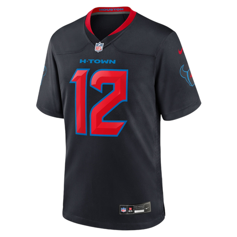 Nico Collins Houston Texans Alternate 2.0 Nike Game Jersey - Midnight Navy