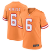 Baker Mayfield Tampa Bay Buccaneers Throwback Game Jersey - Creamsicle