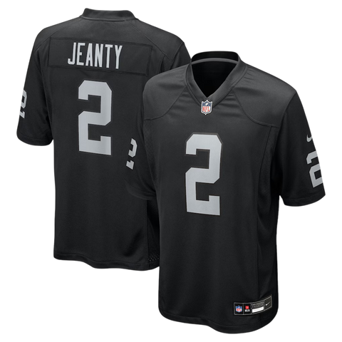 Las Vegas Raiders Ashton Jeanty Nike Game Jersey Home - Black