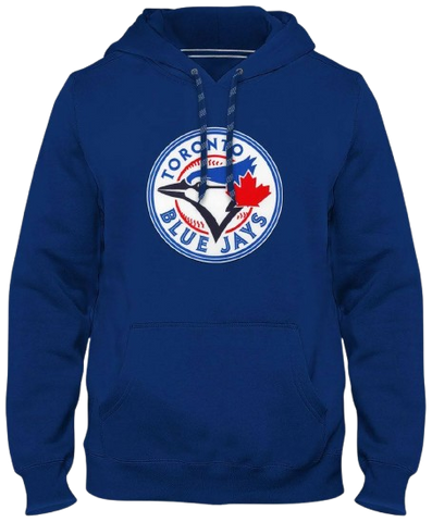 Toronto Blue Jays MLB Express Twill Logo Hoodie - Blue