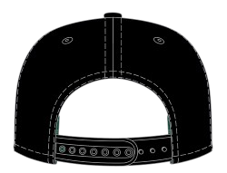 Blue Jays New Era 9SEVENTY Snapback - Black on Black