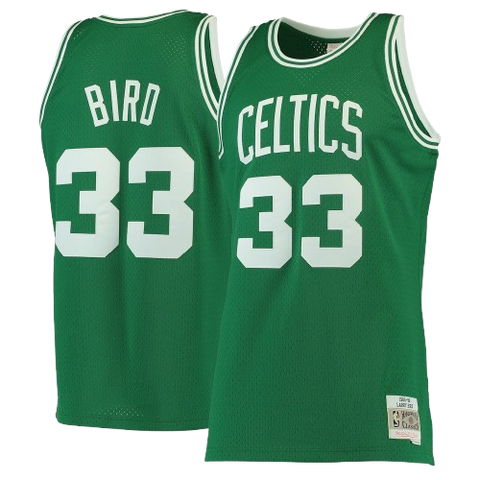 Mitchell & Ness Vintage  Boston Celtics  Larry Bird Green Jersey ('85-86)