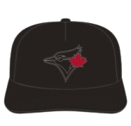 Toronto Blue Jays '47 Golden Age Replica Hitch Hat - Black with Red Leaf