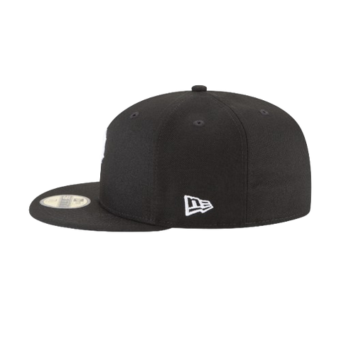Pittsburgh Pirates New Era 59FIFTY Pro Fit Hat - Black & White