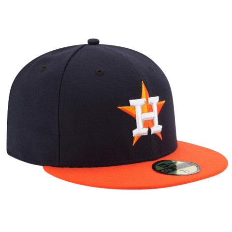 Houston Astros New Era 59FIFTY Pro Fit Hat - Navy & Orange