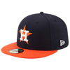 Houston Astros New Era 59FIFTY Pro Fit Hat - Navy & Orange