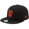 San Francisco Giants New Era 59FIFTY Pro Fit Hat - Black