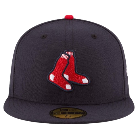 Boston Red Sox New Era 59FIFTY Pro Fit Hat With Sox Logo - Navy