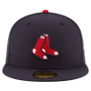 Boston Red Sox New Era 59FIFTY Pro Fit Hat With Sox Logo - Navy