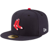 Boston Red Sox New Era 59FIFTY Pro Fit Hat With Sox Logo - Navy