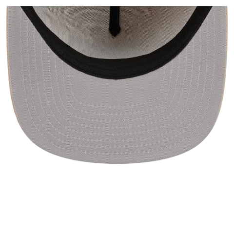 Miami Dolphins New Era Colour Pack A-Frame 9FIFTY Snapback Hat - Khaki