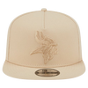 Minnesota Vikings New Era Colour Pack A-Frame 9FIFTY Snapback Hat - Khaki