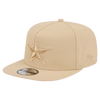 Dallas Cowboys New Era Colour Pack A-Frame 9FIFTY Snapback Hat - Khaki