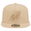 Philadelphia Eagles New Era Colour Pack A-Frame 9FIFTY Snapback Hat - Khaki