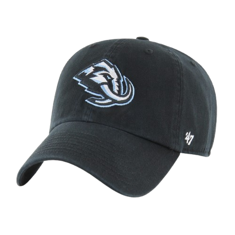 Utah Mammoth '47 Clean Up Hat - Black